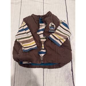 Baby Headquarters Vest with Matching Long sleeve shirt
